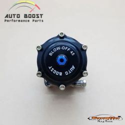 Valvula de Prioridade BLOW-OFF 45 - PRETO - Auto Boost