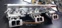 Throttle Body 6cil.  90° graus - Carlini Competizione - 40mm