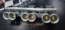 Throttle Body 6cil.  90° graus - Carlini Competizione - 40mm