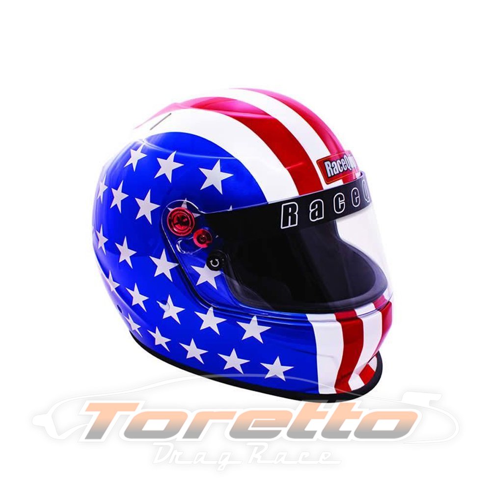 Toretto Drag Race CAPACETE RACEQUIP PRO20 HELMETS AMERICAN RACE