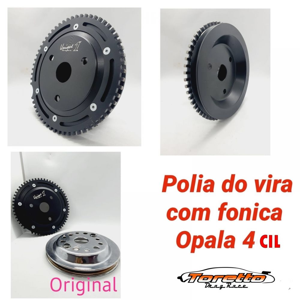 Polia Roda Fonica Opala 4CIL - Unique  Imagem 2